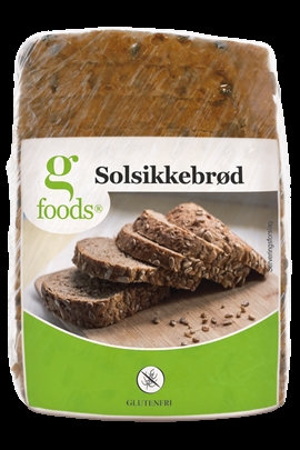 G-FOODS Solsikkebrød i Skiver, Glutenfri
