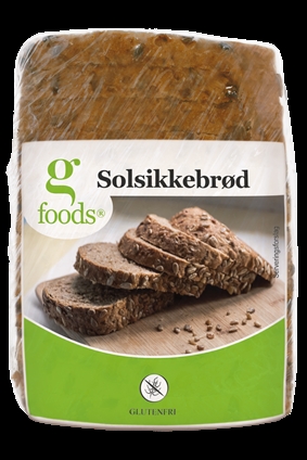 G-FOODS Solsikkebrød i Skiver, Glutenfri