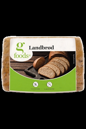 G-FOODS Landbrød i Skiver, Glutenfri