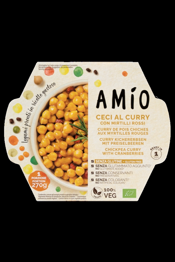 AMIO Kikærter og Tranebær i Karry, Økologisk Glutenfri
