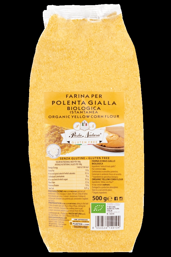 PASTA NATURA Polenta, Økologisk Glutenfri