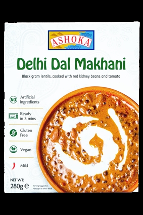 ASHOKA Delhi Dal Makhani, Glutenfri Vegansk