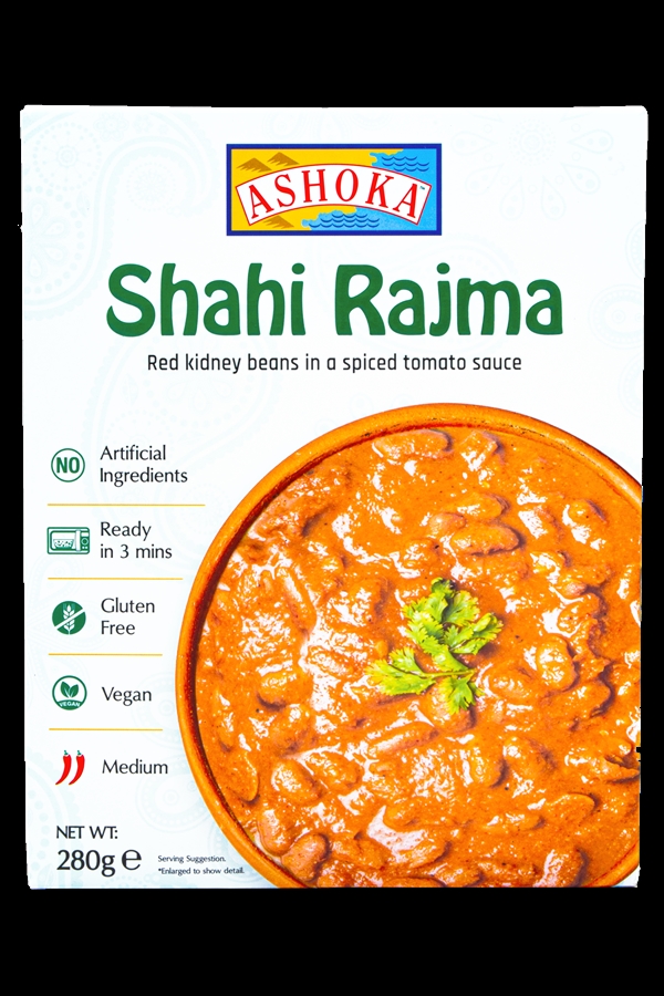 ASHOKA Shahi Rajma, Glutenfri Vegansk