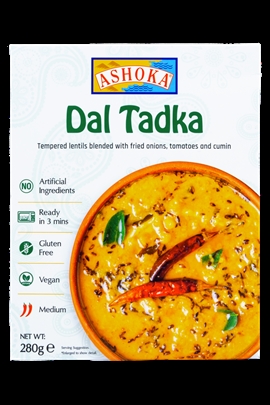 ASHOKA Tadka Dal, Glutenfri Vegansk