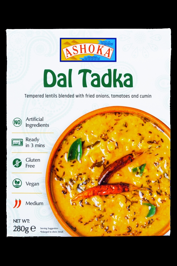 ASHOKA Tadka Dal, Glutenfri Vegansk