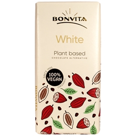 BONVITA Plantebaseret Hvid Chokolade, Økologisk Vegansk Glutenfri